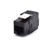 WP WPC-KEY-6AUP-TL/BL connecteur de fils RJ45 Noir, Blanc
