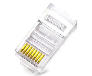 WP WPC-MDP-883-6UP-R50T connecteur de fils RJ-45 Transparent