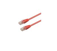 WP WPC-PAT-5U030R câble de réseau Rouge 3 m Cat5e U/UTP (UTP)
