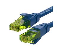 WP WPC-PAT-6AU002B câble de réseau Bleu, Vert 0,2 m Cat6a U/UTP (UTP)