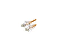 WP WPC-PAT-6AU030O-S câble de réseau Orange, Transparent 3 m Cat6a U/UTP (UTP)
