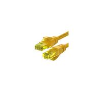 WP WPC-PAT-6AU050Y câble de réseau Jaune 5 m Cat6a U/UTP (UTP)