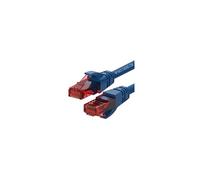 WP WPC-PAT-6U002B câble de réseau Bleu, Rouge 0,2 m Cat6 U/UTP (UTP)
