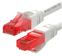 WP WPC-PAT-6U002W câble de réseau Rouge, Blanc 0,2 m Cat6 U/UTP (UTP)
