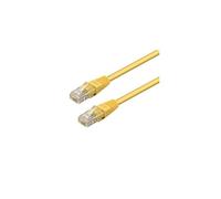 WP WPC-PAT-6U010Y câble de réseau Jaune 1 m Cat6 U/UTP (UTP)