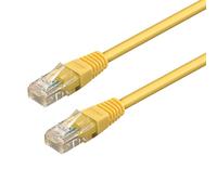 WP WPC-PAT-6U010Y câble de réseau Jaune 1 m Cat6 U/UTP (UTP)