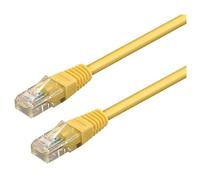 WP WPC-PAT-6U050Y câble de réseau Jaune 5 m Cat6 U/UTP (UTP)