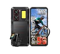 WP300 Telephone Portable Incassable 5G 36+512Go, 16000mAh 6.8" Dual SIM/NFC Noir