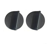WP3150371 Lot de 2 boutons de commande pour brûleur supérieur de four Vortex, pièce de rechange, poignée de valve en plastique résistant à la chaleur pour un réglage précis de la température