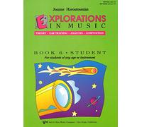 WP355 - Explorations In Music - Book 6 - Student bk/cd