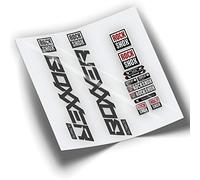 WP375 Autocollants compatibles avec fourche Rock-Shox BOXXER ULTIMATE 2020-2023 MTB, SET STICKERS (GRIS 073)
