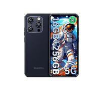 WP52 Téléphone 16 Go 256 Go Android 14 Smartphone 6,58 6500mAh 18W 5G Dual SIM NFC-Bleu