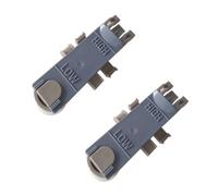 WP8561996 Lot de 2 ajusteurs de roue pour panier supérieur de lave-vaisselle W11157084 AP6285708 8561996 B0050O2HIO B00JLMM1V4