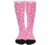 Wpamlrta Blob Fish Blobfish Chaussettes mi-mollet pour homme Chaussettes longues décontractées Chaussettes de course à pied Sports Voyage 42 cm, Comme indiqué sur la photo, taille unique