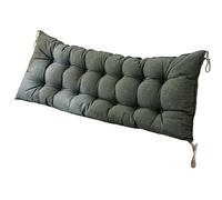 WPBXQKWAY Bench Cushion Patio Loveseat, Outdoor Long Bench Cushions, Large Terrace Seats and Cushions, Garden Sofa Tray Chair Cushions, Beige, Outdoor/Indoor Seat Pads(Dunkelgrau,180 cm)