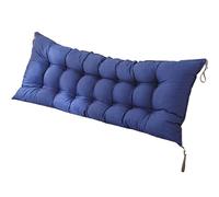 WPBXQKWAY Bench Cushion Patio Loveseat, Outdoor Long Bench Cushions, Large Terrace Seats and Cushions, Garden Sofa Tray Chair Cushions, Beige, Outdoor/Indoor Seat Pads(Blau,180 cm)