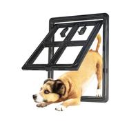 WPCASE ChatièRe À Puces Trappe pour Chien Sureflap ChatièRe Sureflap ChatièRe Puces Chattiere Porte Chat Trappe pour Chien Grande Taille ChatièRe Chatiere Black,s