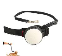 WPCASE Laisse Enrouleur Rétractable pour Gros Chien - Style Poignet, Ceinture De Traction Antidéflagrante, Automatique, Mains Libres - Blanc