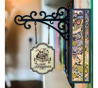 WPDUIODF Séparateurs De Livres par Genre - Panneaux De Genre for Bibliothèque, Décoration De Coin Lecture avec Mini-Panneau, Séparateurs De Livres for Étagères, Accessoires De Bibliothèque(D)