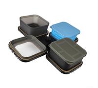 WPE-BOX-LEJ44595 Coffret d'appâts de pêche conçu pour la mobilité et la protection avec double cuve pour bouillettes et appâts supplémentaires