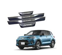 WpecM 4 PièCes Bande De Seuil De Porte De Voiture pour Toyo-TA Raize 2021-2023 2024 2025, ImperméAble Protection Seuil De Porte De Voiture, Anti-Rayures Seuil Voiture Autocollant,A