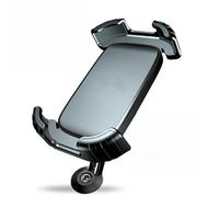 WpecM Support Telephone Moto pour Suzuki GSR GSR125 GSR250 GSR400 GSR600 GSR750, Support Telephone Velo, Support TéLéPhone De Moto, 360° Rotation Anti-Vibration,Black-C