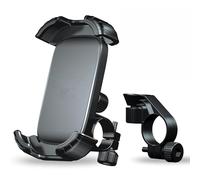 WpecM Support Telephone Moto pour Triumph Scrambler 1200xc 1200xe Tiger 1200 GT/GT Pro/GT, Support Telephone Velo, Support TéLéPhone De Moto, 360° Rotation Anti-Vibration,Black-A