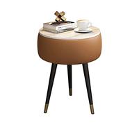 wpenshiDM125 Table Basse Tables d'appoint Rondes, Table, de canapé, Chevet for Petit Espace dans Le Salon Table de Salon