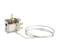 WPF24-L Thermostat 2-Pin Pour Vitrine Refroidisseur de Boissons | Remplacement durable, unités endommagées, bornes à 2 broches, écrou inclus, installation rapide