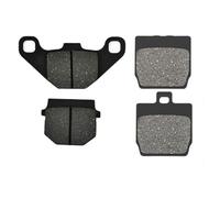 WPHLYZ Motocyclette Plaquettes Frein pour Quadro 350 pour CC pour Qooder pour QV3 2018 2019 2020 Plaquettes Frein Moto Avant Et Arrière(1 Set 2 Pairs)