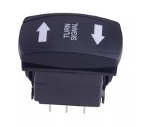 WPHYGMK Pièces de Rechange Automobiles Turn Signal Rocker Switch Blinker Green for Boat for SUV for ATV for UTV Motorcycle 12V Réparations faciles