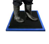 WPJBDS Tapis D'extérieur, Tapis De Désinfection De Chaussures, Tapis De Désinfection De Chaussures, Antidérapant, Durable Et Résistant Aux Taches, pour L'élevage d'animaux De Laboratoire(Size:Petit)