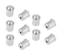 WPKD BLUEIY 10 pièces Plongeur à ressort à bille,acier inoxydable 304 piston à ressort à bille fileté à ressort Corps en de 5 × 6 Mm,Poussoir à Ressort pour Mécaniques de Travail des Métaux