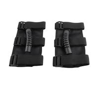 WPKD BLUEIY BARRES D'APPUI DE TOIT DE VOITURE POIGNÉES DURABLES POUR YJ TJ JK JKU 1995-2007 (Noire)