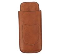 WPKD BLUEIY Étui de transport portable en cuir pour cigare, petit support pour voyage, étui à cigares pour cadeau d'anniversaire, design compact, idéal pour les amateurs de cigares