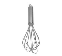WPKD BLUEIY Fouet manuel en acier inoxydable à 6 fils, outil de cuisine de 25,4 cm pour cuisiner, mélanger, fouetter, mélanger les œufs, mélangeur d'œufs,