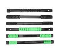 WPKD BLUEIY Lot de 6 supports de douilles de 1/4, 3/8, 1/2 pouces, clips amovibles pour douilles peu profondes, tailles métriques SAE, robustes, antirouille, noir, vert, 35,6 x 2,5 cm, pour