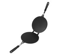 WPKD BLUEIY Machine à gaufres de 22,1 cm, anti-adhésive, cornet de crème glacée, machine à œufs, bol à gaufres, design en grille, idéal pour un usage domestique, facile à nettoyer