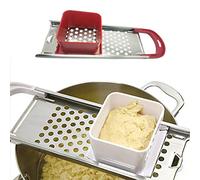 WPKD BLUEIY Machine à spätzle à lame en acier inoxydable, outil de cuisine idéal pour faire des spätzles et des nouilles, facile à utiliser, design