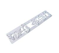 WPKD BLUEIY Moule en plastique de qualité alimentaire pour animal marin, forme d'animaux marins, BPA, facile à utiliser, idéal pour la pâtisserie et la décoration, design à 6 cavités