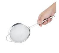 WPKD BLUEIY Passoire à long manche en acier inoxydable - 30,5 cm - Robuste - Idéal pour la soupe et le bouillon - Passe au lave-vaisselle