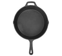 WPKD BLUEIY Poêle à frire antiadhésive en fonte de 25 cm de diamètre pour four, cuisinière, grill, chauffage uniforme rapide, mini poêle en fonte, passe au four