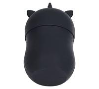 WPKD BLUEIY Rouleau de massage à glace, rouleau de gel de silice pour rétrécir les pores, masseur de glace portable pour le visage, comprend un bac à glaçons, noir