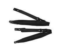WPKD BLUEIY Sangles de Harnais d'accordéon Réglables 83 à 110cm, Sangles d'épaule en PU Accessoires Universels D'accordéon pour Accessoires D'instruments 16-120 Accordéons Basses (Noir)