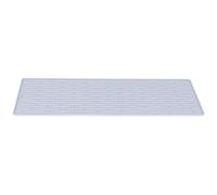 WPKD BLUEIY Tapis égouttoir en silicone antidérapant pour bouteilles de soda, accords de cuisine, design à 4 trous, gris