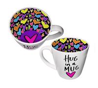 WPL Gifts Tasse à café et thé Hug in a Mug Inside Out 250 ml