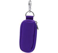 Wpppan Sac de transport pour bouteilles d'huile, étui de voyage, sacs et étuis Violet (sans bouteille) pour petites huiles essentielles 5/10/15 ml