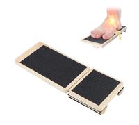 WPPQWP Entraîneur des pieds en bois, planche d'équilibre monobloc, entraînement de la force de la cheville, entraînement de l'axe des jambes, augmentation de la force et de la stabilité du pied,
