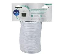 Wpro Gaine d'évacuation pour sèche-linge ASG310 PVC flexible Ø10,2 cm 3 m