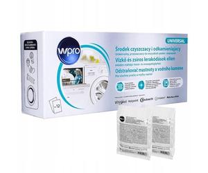 WPRO Détartrant en Poudre en Sachets de 12x50g | Détartrant Universel pour une Propreté Intensive Tous les Lave-linge et Lave-vaisselle | 3 en 1 pour Machine à Laver et Lave-vaisselle, Efficace